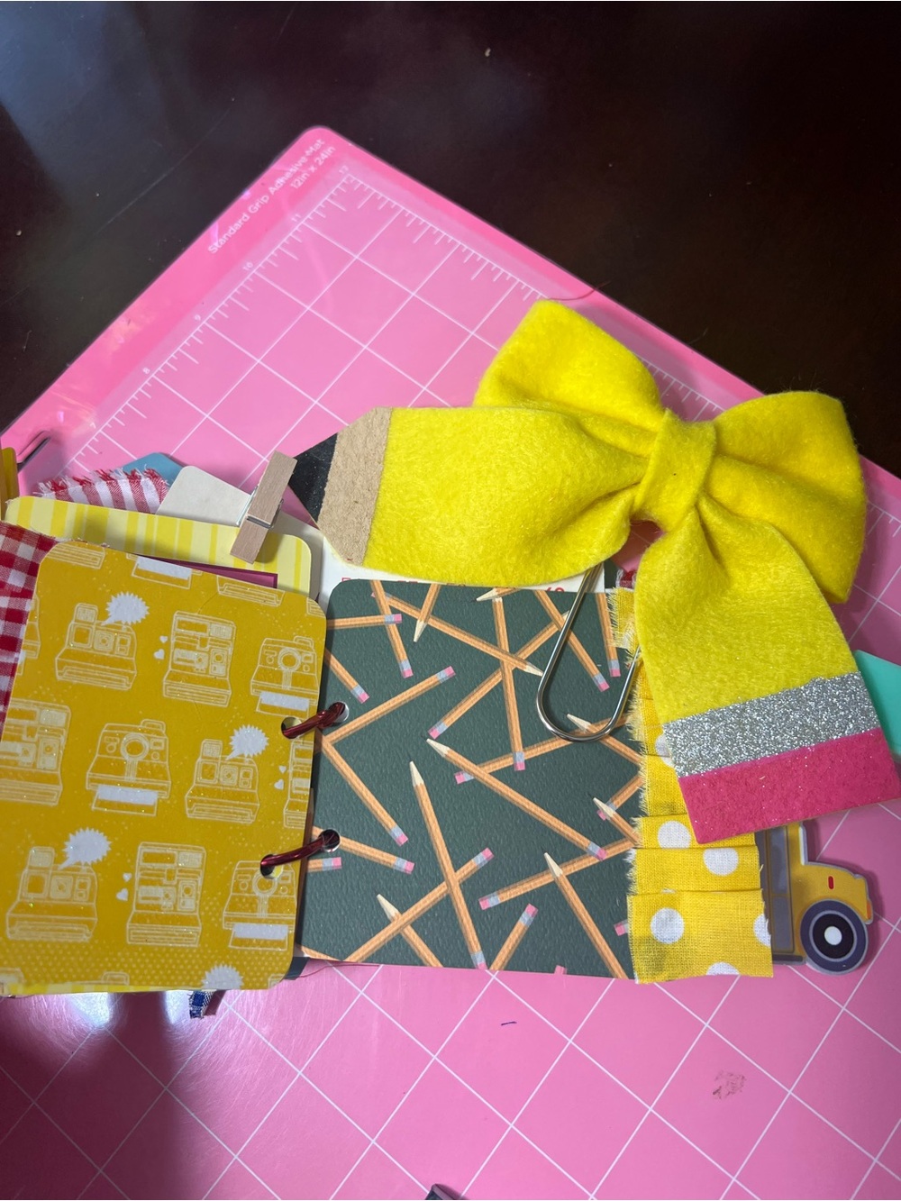 Mini School Days Journal with mini Composition notebook set - Picture 6 of 9